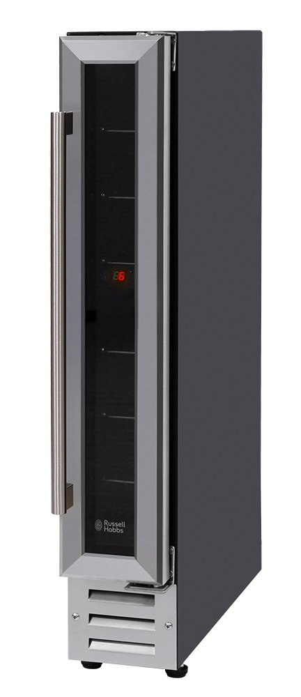 Russell Hobbs RHBI7WC1SS Freestanding or Integrated Wine/Drinks Cooler, 7 bottle