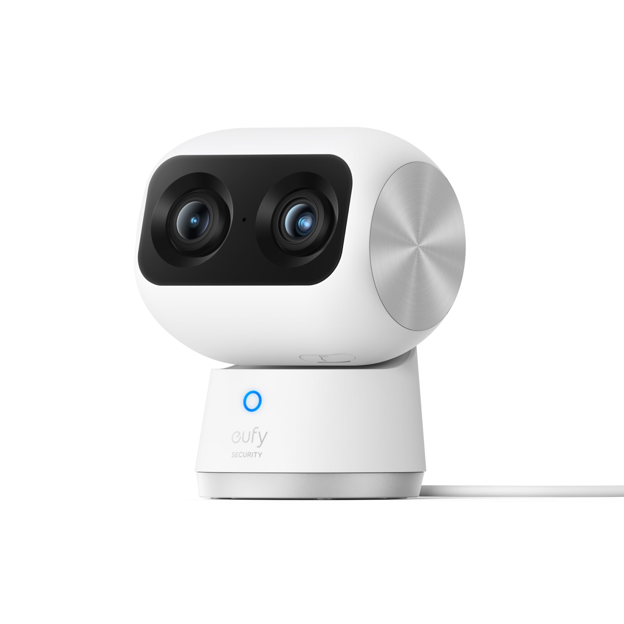 eufy Security 4K Indoor Cam S350, No Subscription, Dual Cameras, 8× Zoom | 360° 