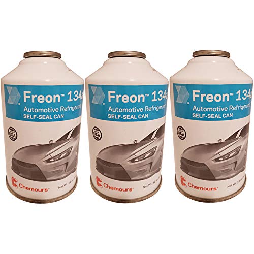 Chemours Brand R134a Refrigerant Freon for MVAC use in a 12-Ounce Self-Sealing C
