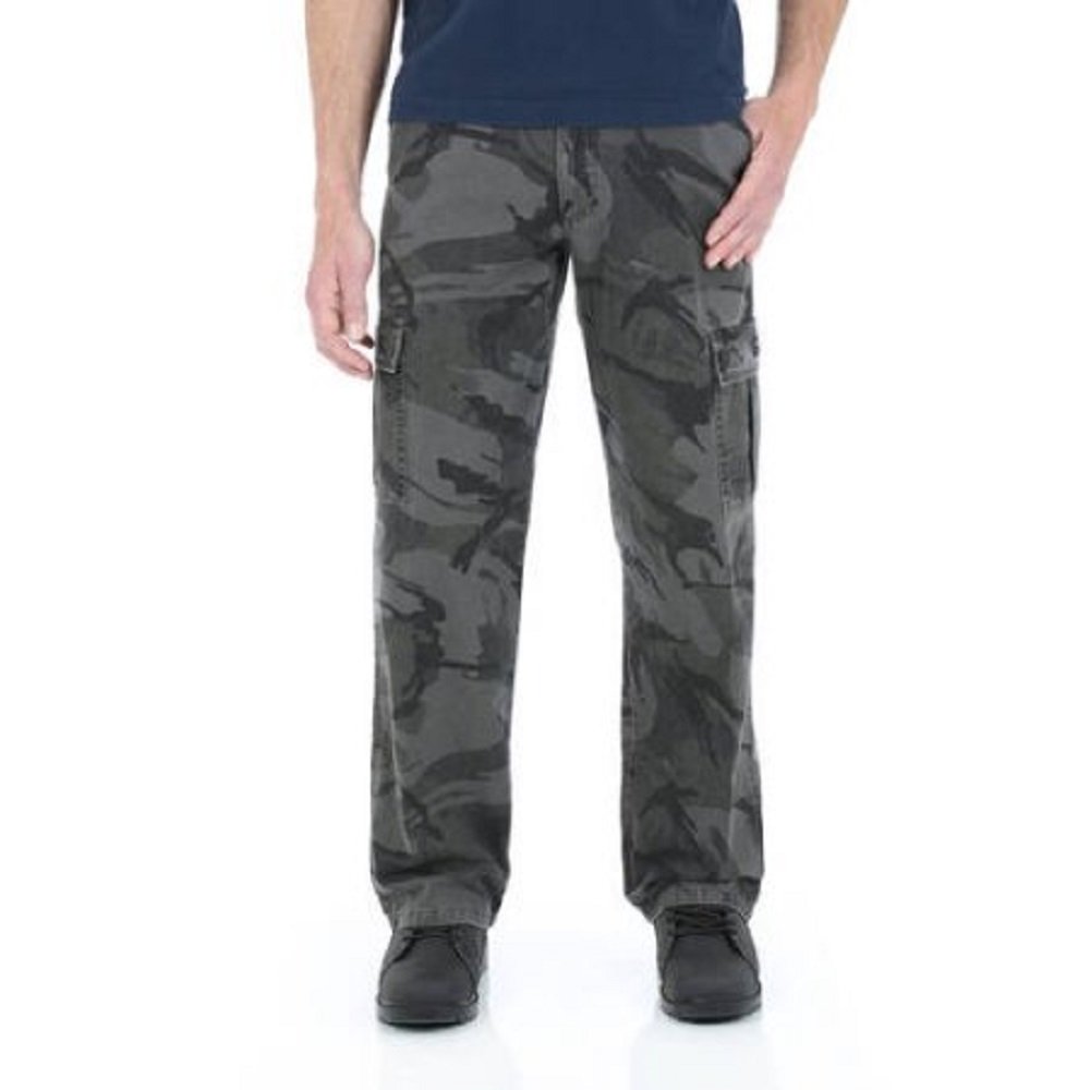 Wrangler Authentics Mens Fleece-Lined Cargo Pant