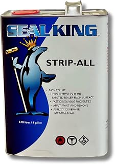 Seal King Strip-All Sealer Remover for Paving Stone and Concrete (1 Gallon)
