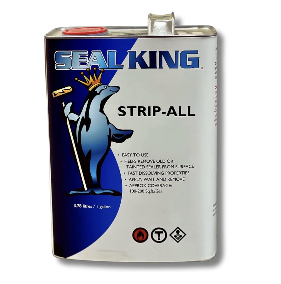 Seal King Strip-All Sealer Remover for Paving Stone and Concrete (1 Gallon)