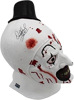 David Thornton Autographed/Signed Terrifier Art the Clown Latex Mask