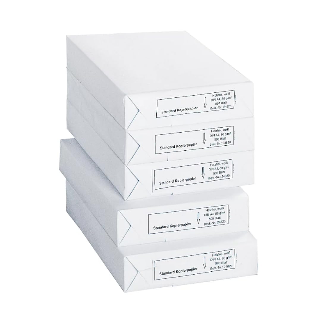 Copy Paper A4, 70 g/m² Paper, Printer Paper, Laser, Inkjet Paper, Fax Paper, 250