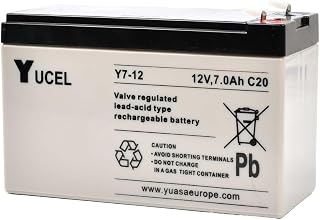 Clulite 12v 7amp/hr SLA Battery, Black
