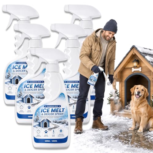 IVY DREAM Outdoor De-Icing & Snow Melting Spray - Ice Melt & Deicer Spray | Anti