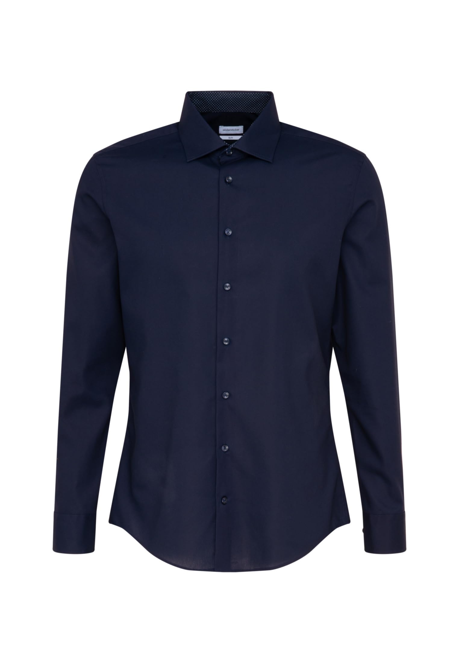 Seidensticker Herren Men Slim Patch Longsleeve Cotton Hemd (1er Pack)