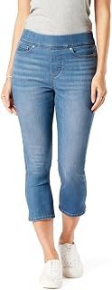 Levi Strauss Signature Gold Womens Totally Shaping Pull on Capri