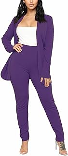 Aro Lora Pant Suits for Women Dressy Casual 2 Piece Outfits