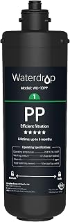 Waterdrop 10PP Water Filter, Replacement for Waterdrop TSA & TSB System | Effectively Reduce Sand, Rust, Particulates, Suspended Solids/Impurities, 3S Replacement, 6-Months Lifespan