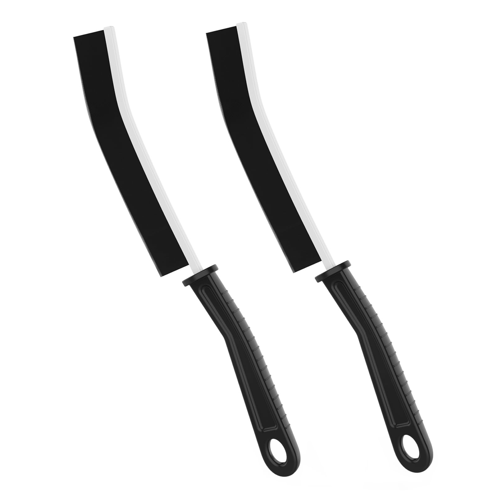 Jiuhao Crevice Cleaning Brush,2Pcs Bathroom Toilet Tile Door Window Groove Car V