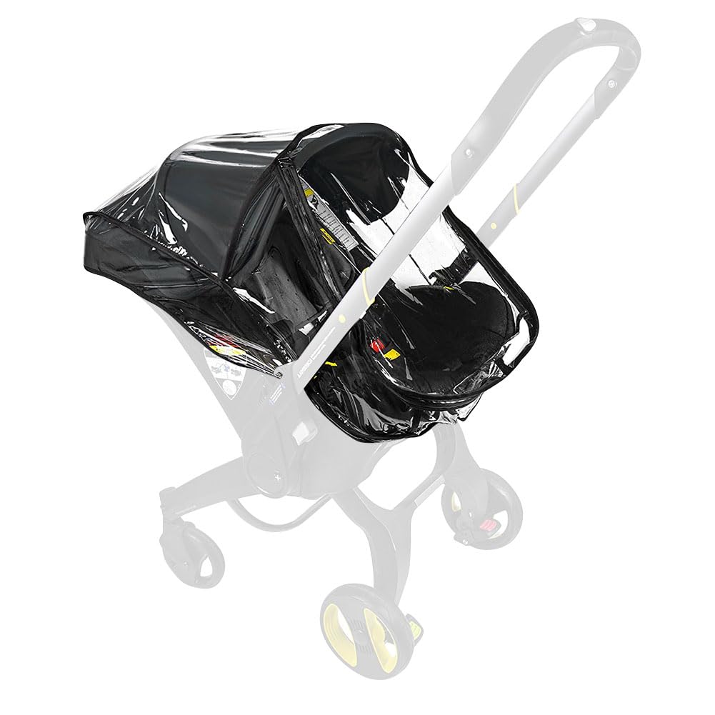 Aolso Baby Stroller Raincover Compatible with Doona Stroller, Baby Stroller Tran