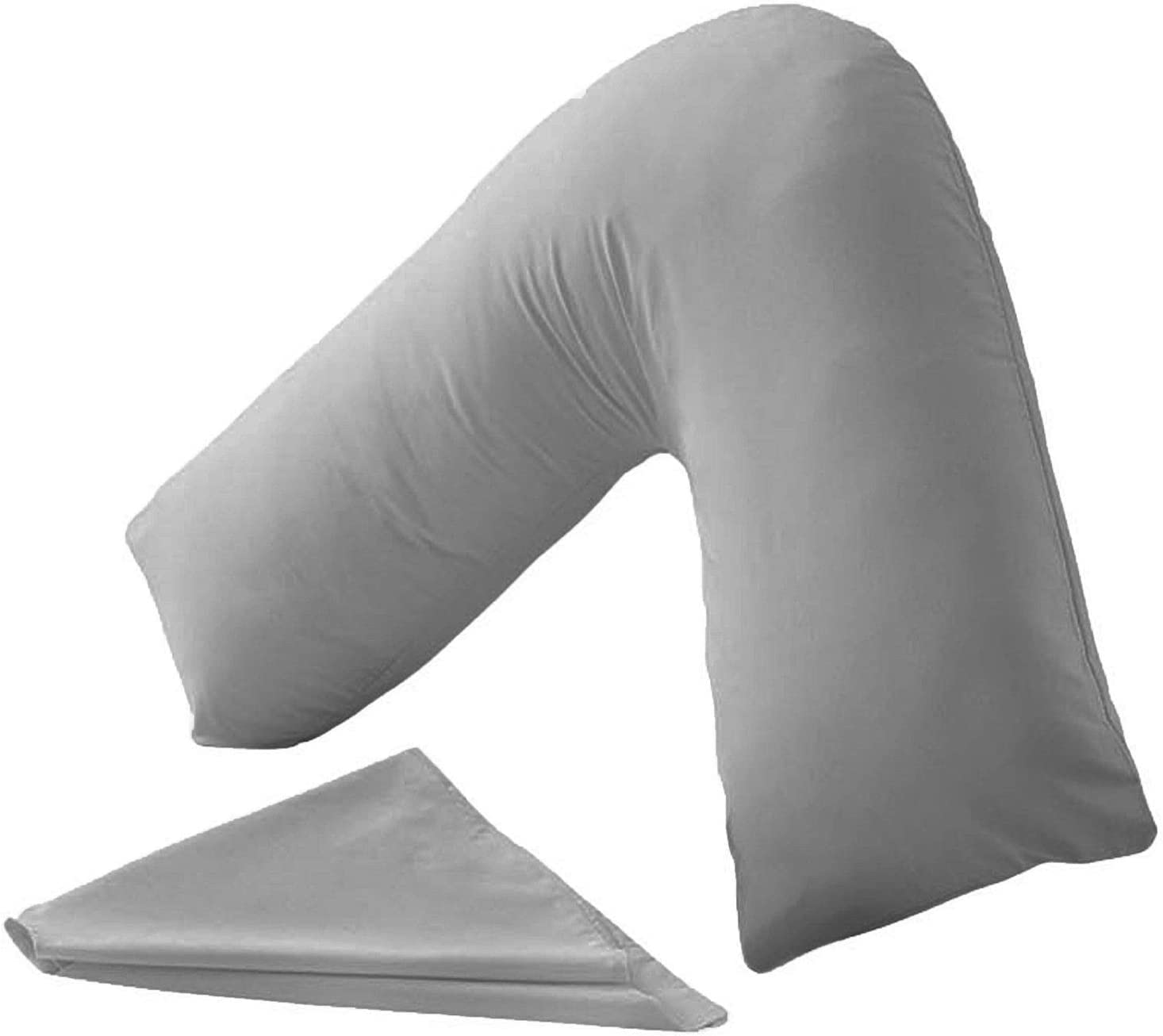 CnA Stores Orthopaedic V-Shaped Pillow Extra Cushioning Support For Head, Neck &