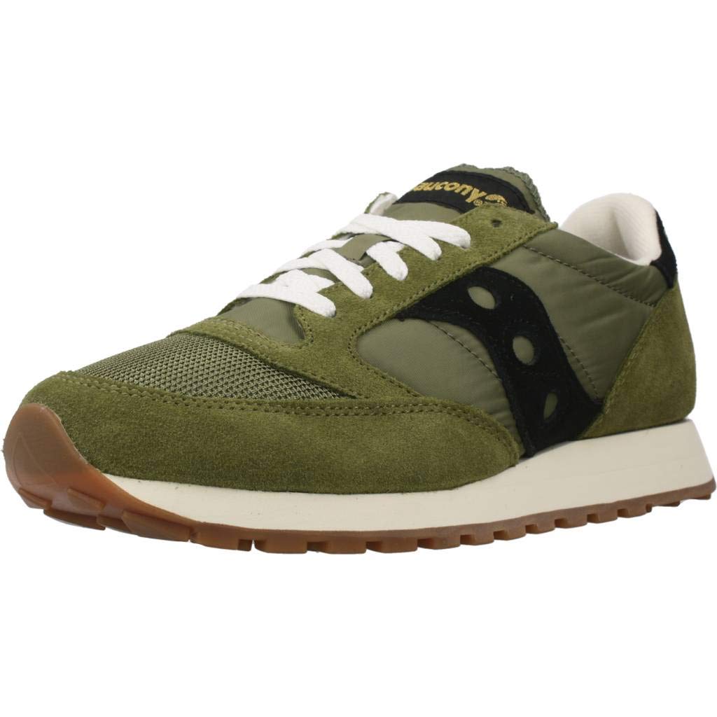 Saucony Men's Jazz original vintage trainers, blue.