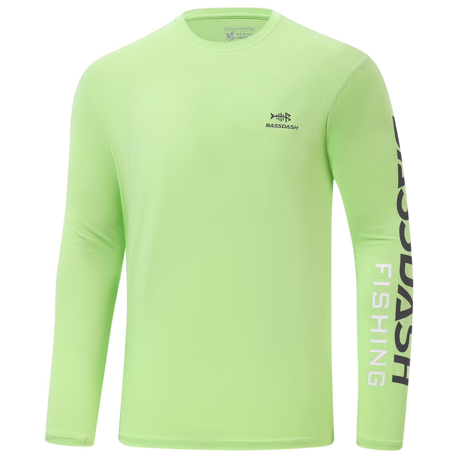 Bassdash Men’s UPF 50+ Sun Protection Long Sleeve Shirts Quick Dry Performance S