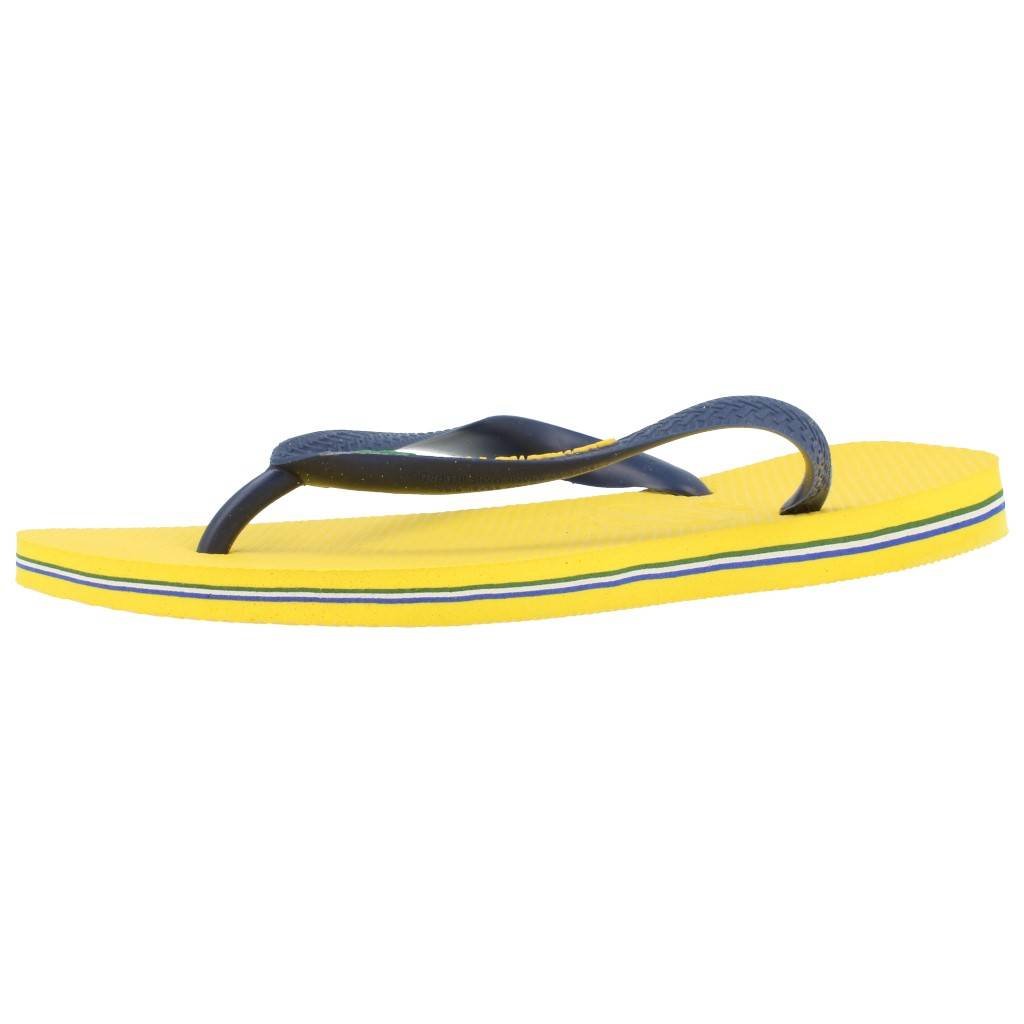 Havaianas Brasil Logo Sandals White