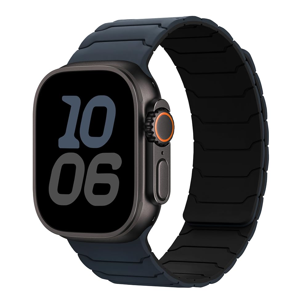 Magnetic Watch Band for Apple Watch, Unisex iWatch Band, 49mm 46mm 45mm 44mm 42m