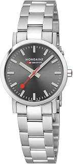 Mondaine Unisex Analogue Watch Classic, Swiss Made