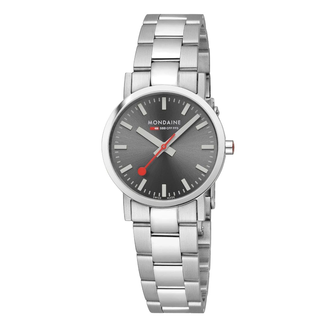 Mondaine Unisex Analogue Watch Classic, Swiss Made