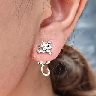 Creative Animal Front and Back Earrings Women Earrings Vintage Accessories