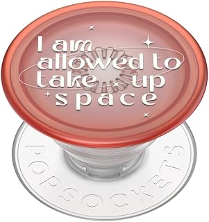 PopSockets: PopGrip Plant - Stand and Extendable Grip Made with Plant Based Materials with an Interchangeable Top for Smartphones and Tablets - Take Up Space