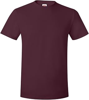 Hanes Men's Nano Premium Cotton T-Shirt (Pack of 2), brown