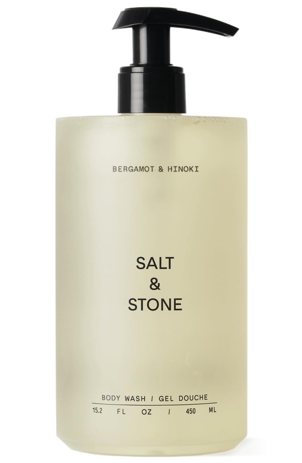 Salt & Stone Body Wash for Women & Men, Bergamot & Hinoki 15.2 fl oz | Shower Ge
