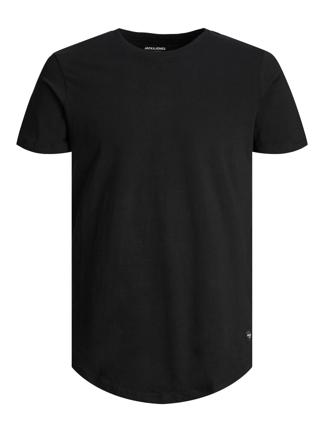 Jack & Jones JJENOA T-Shirt Mode Virilha Curta Plus Size Homens, Round Gola, Sho