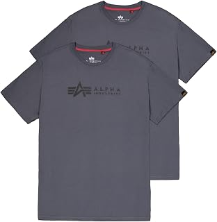 ALPHA INDUSTRIES Men's T-Shirt (Pack of 2)