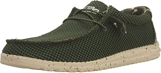 Heydude Wally Sox - Casual Men's Shoes - Lightweight Comfort - Ergonomic Memory Foam Insole - Machine Washable, musk, 29.0 cm
