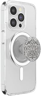 PopSockets MagSafe Phone Grip with Kickstand, Magnetic Stand, Replaceable Top, Secure Grip for iPhone MagSafe Cases, Phone and Tablet Grip - Pattern