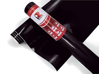 3M 2080 Series G12 Gloss Black - 5ft x 1ft - 5sq ft - Dual Cast Thick Vinyl Car Wrapping Film - Bubble Free Vehicle Sheet Roll