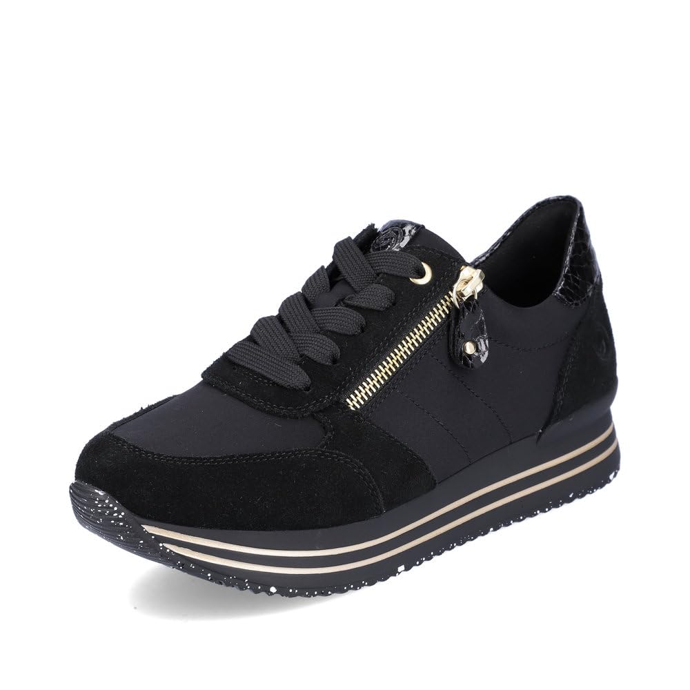 Remonte D1316 Women's Lace-Up Sports Shoes, Removable Insole
