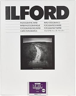 Ilford Multigrade V RC Deluxe Pearl Surface Black & White Photo Paper, 190gsm, 8x10, 50 Sheets