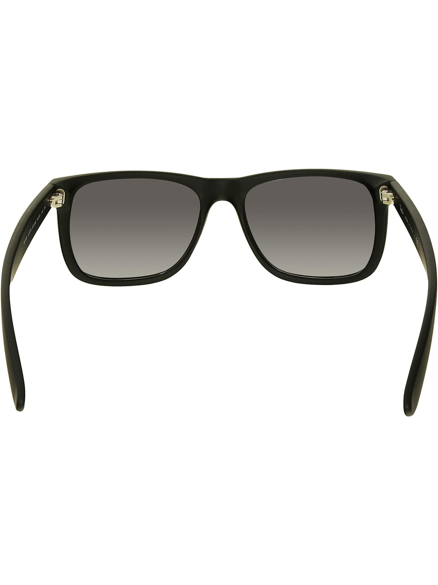 Ray-Ban Justin Black Rubber Sunglasses Modern RB4165 602488 55