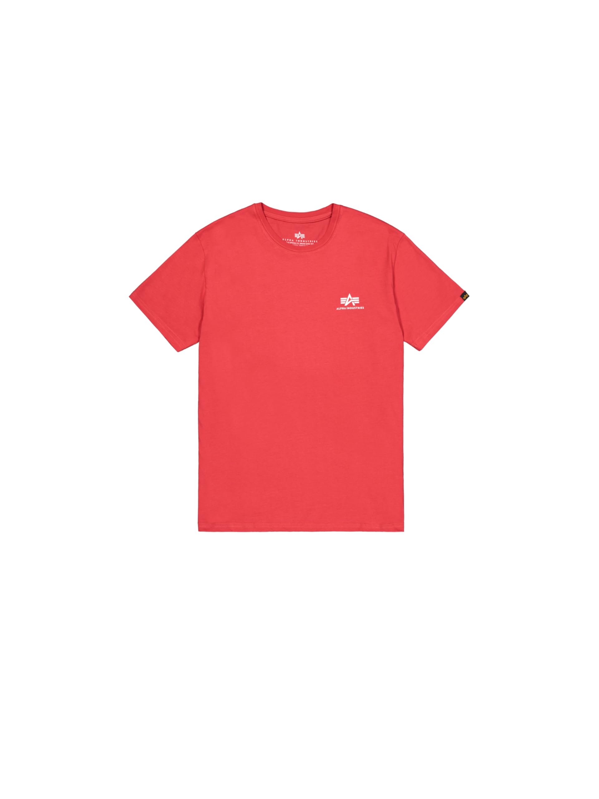 ALPHA INDUSTRIES Alpha Indutries Basic T Small Logo Neon Print T-Shirt for Men (
