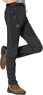 Rdruko レディース スノーパンツ 防水 フリース裏地 ハイキング スキー スノーボード 断熱パンツ