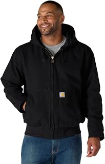 Carhartt Men's Active Jacket J130 (Regular and Large and Large Sizes) Work Utility Outerwear (Pack of 1)
