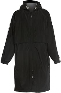 Sporti Youth Swim Parka with Striped Comfort Plush Fleece Lining