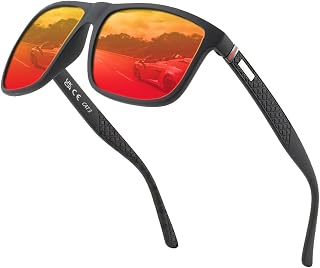Gafas de sol polarizadas para hombres y mujeres; marcos vintage/clásicos/elegantes; objetivos de alta definición; Golf/Conducción/Pesca/Deportes al aire libre/Gafas de sol de moda