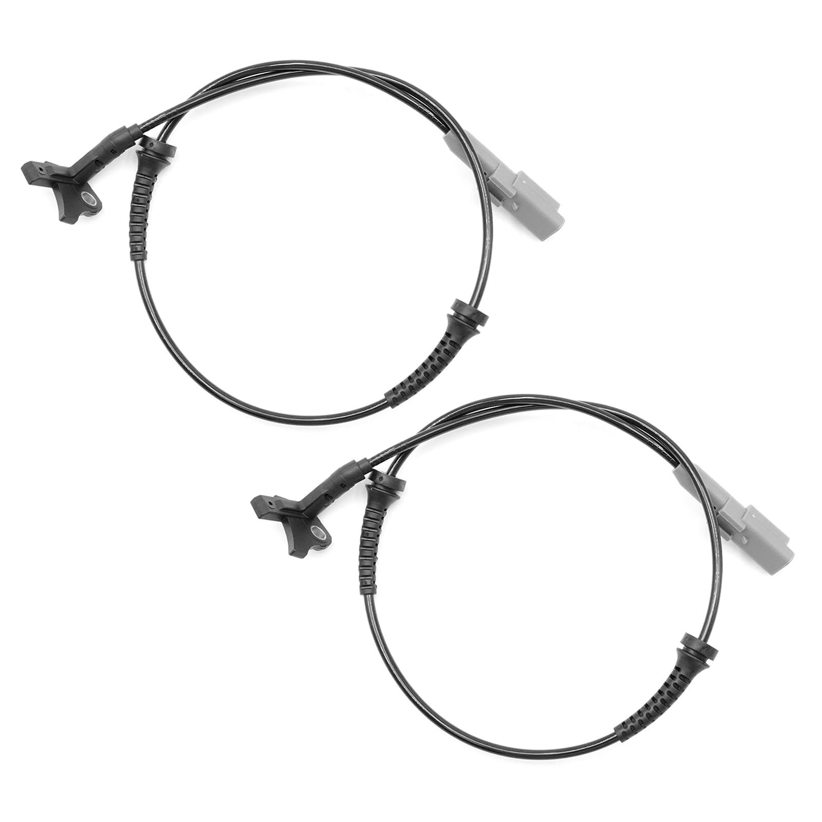 Ollanoos 2Pcs 4545F5 ABS Wheel Speed Sensor Front ABS Sensor Left Right, Replace