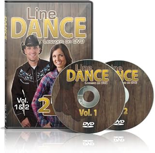 Line Dance Lessons on Vol 1 & 2 - Learn 20 Line Dances, Plus two 30 Minute Bonus Workouts! Instruction & Exercise in a Set