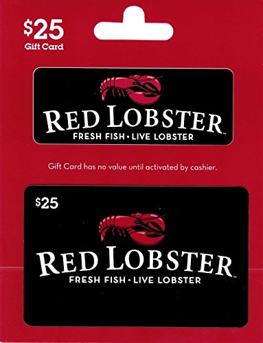 Red Lobster Physical Gift Card | $25