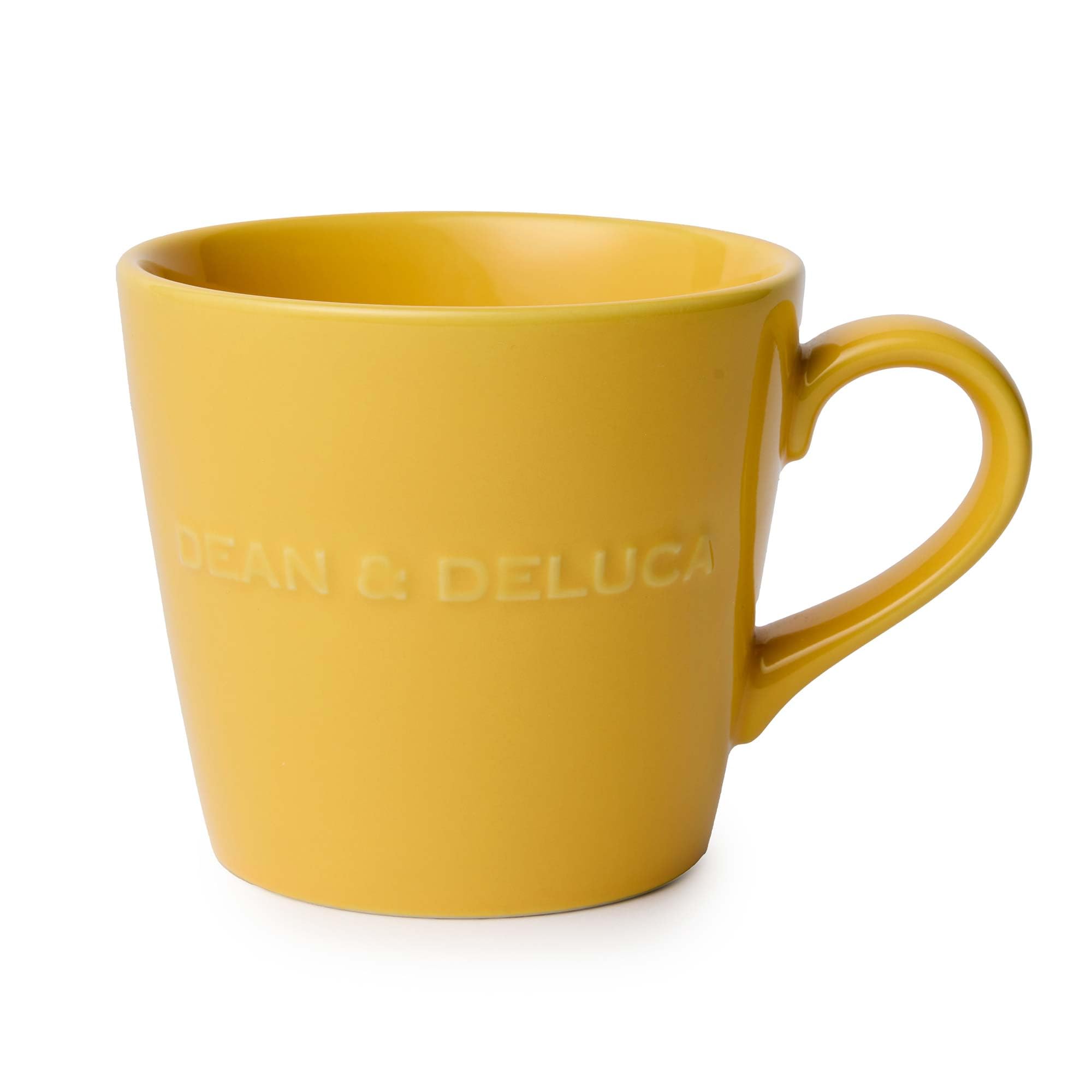 DEAN & DELUCA (ディーンアンドデルーカ) Morning Mug Caramel Yellow, Mug, Microwave Safe, Dis