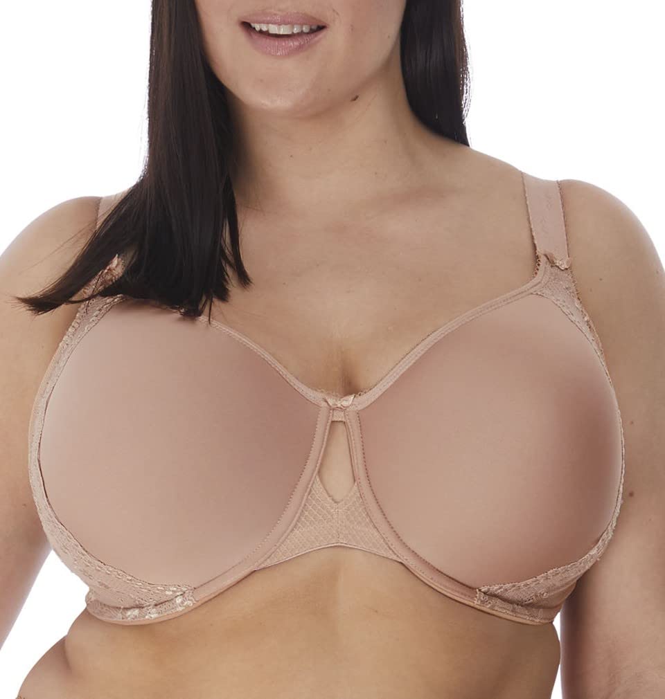 Elomi Cate UW Full Cup Banded Bra in Latte or Black (4030)