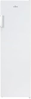 Willow WTF1700W 206L Total No Frost Tall Freezer with 4* Rating, Adjustable Thermostat, Mark-Proof Finish - White