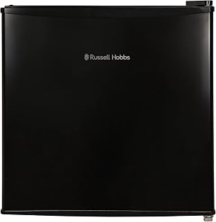 Russell Hobbs Mini Freezer 31 Litre Capacity Black Freestanding Table Top Small Freezer with Adjustable Feet, Removable Shelf & Reversible Door RHTTFZ0E1B