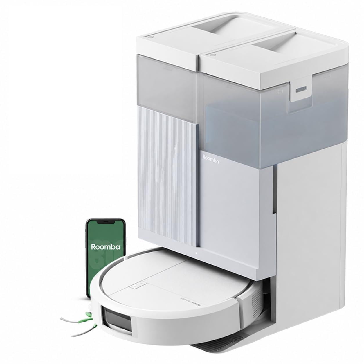 iRobot Roomba Plus 416 Combo Robot+AutoWash- 20KPa -Base Multifonction - Lavage 