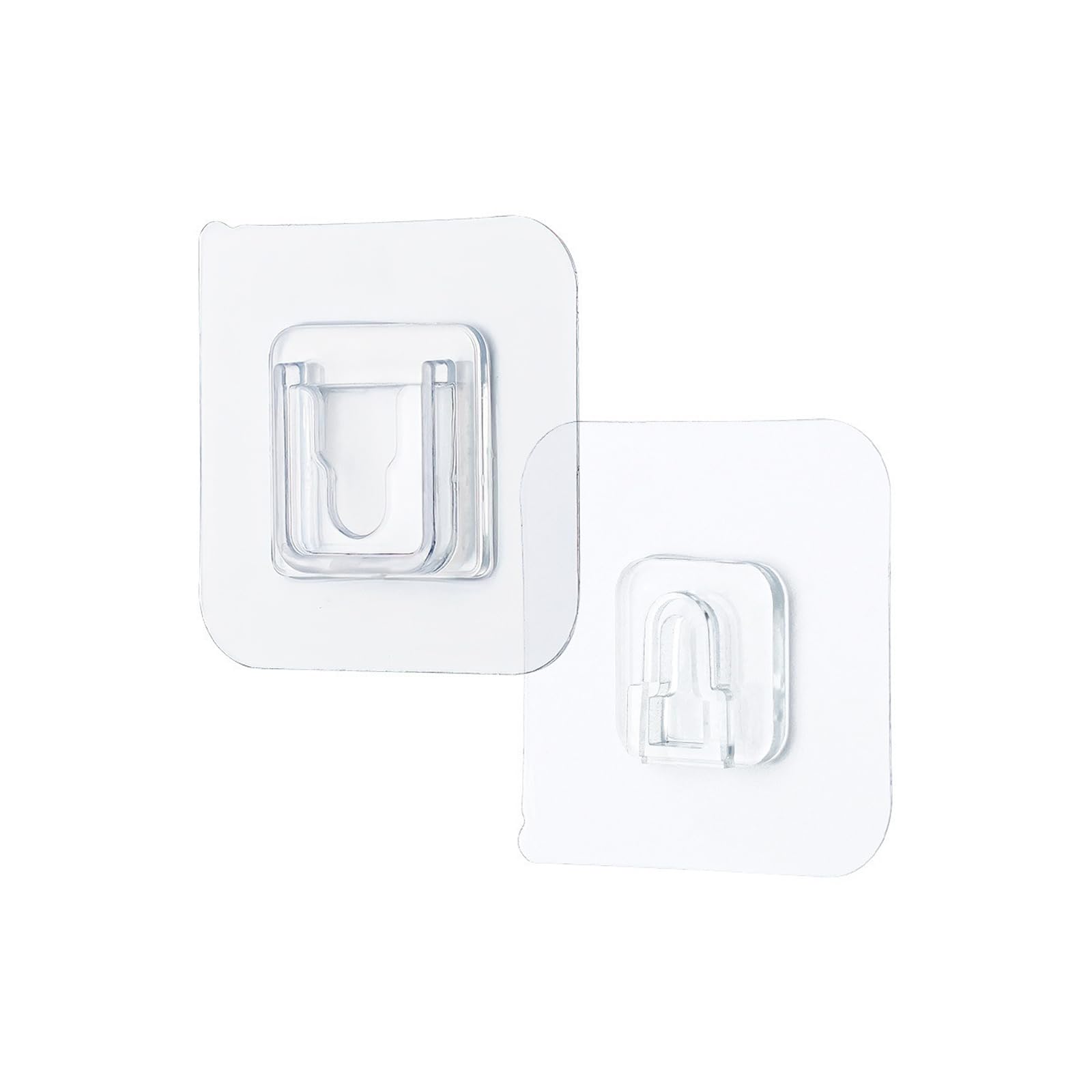 100pcs Double Sided Adhesive Hooks Wall Hooks Self Adhesive Nails No Damage Mult