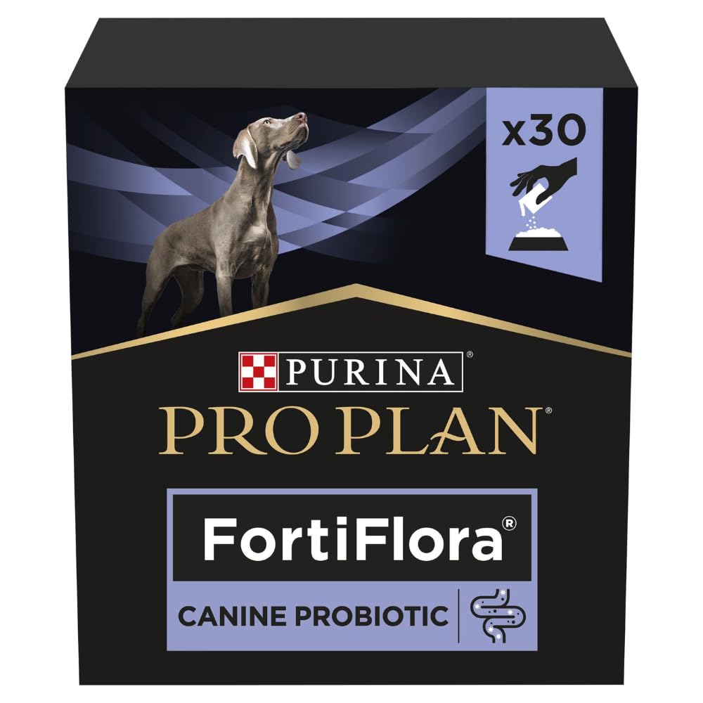 PURINA PRO Plan FortiFlora Probiotic Food Supplement for Dogs 30 x 1g Sachets | 